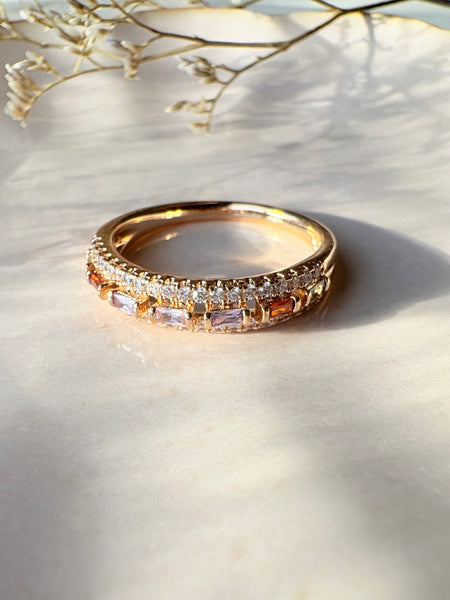 Bagues Couronne Lumineuse