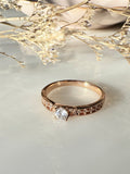 Bague Élégance Rosée