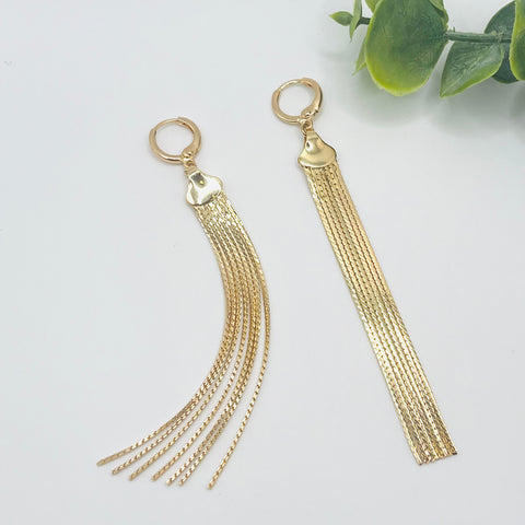 Boucles d’oreilles franges E429