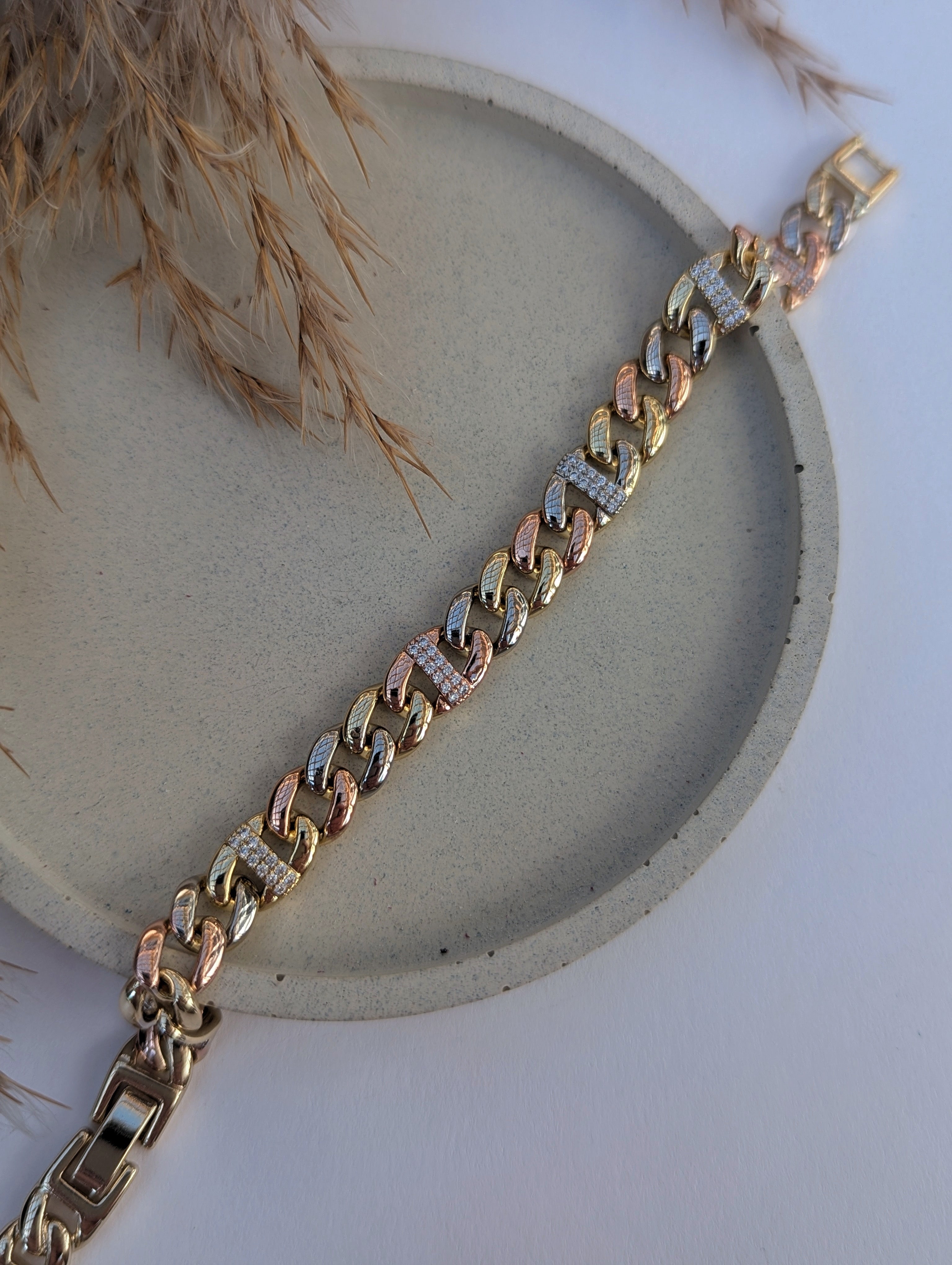 Bracelet fusion précieuse