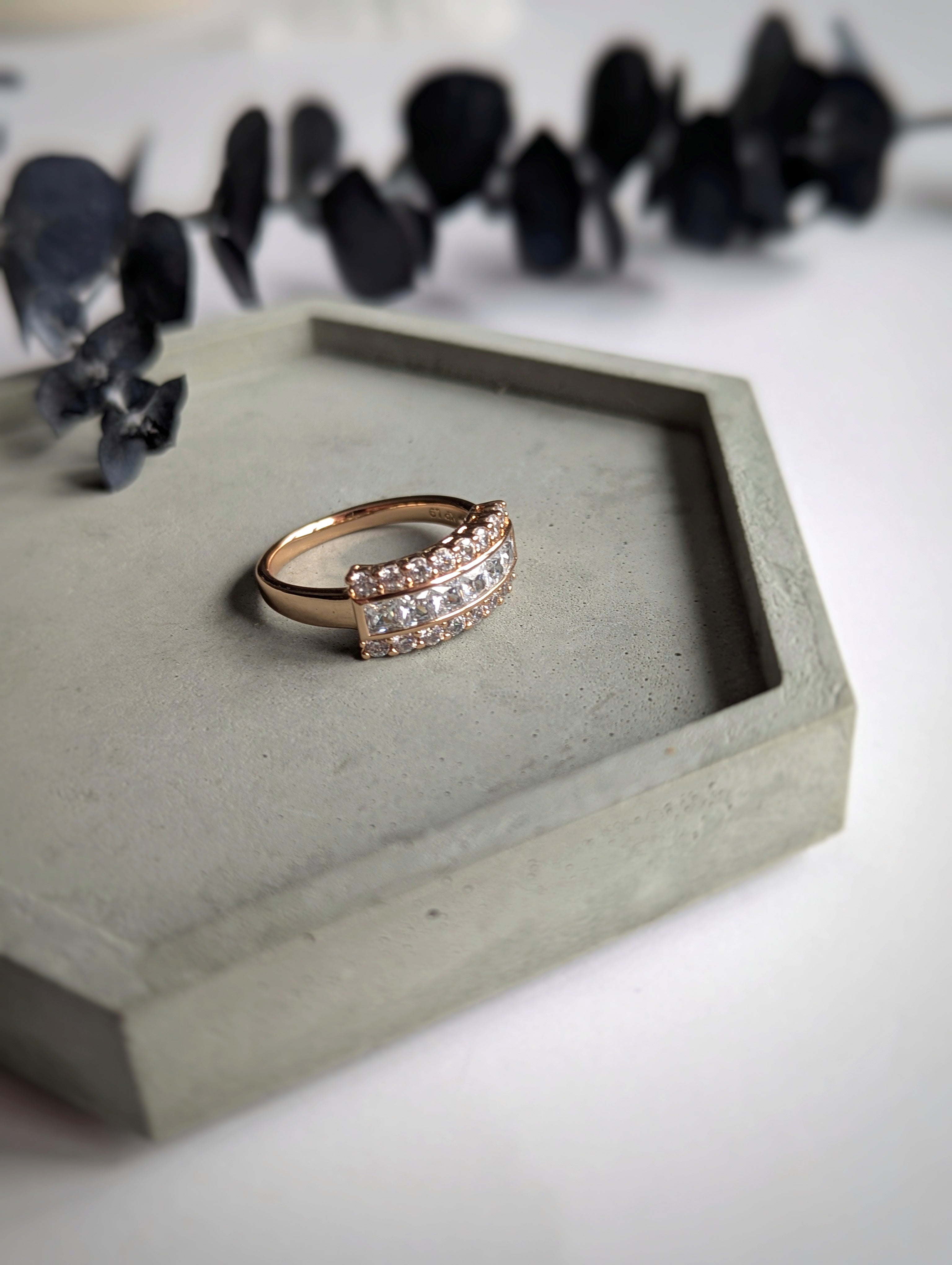 Bague reflet royal