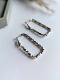 Boucles d’oreilles torsadées