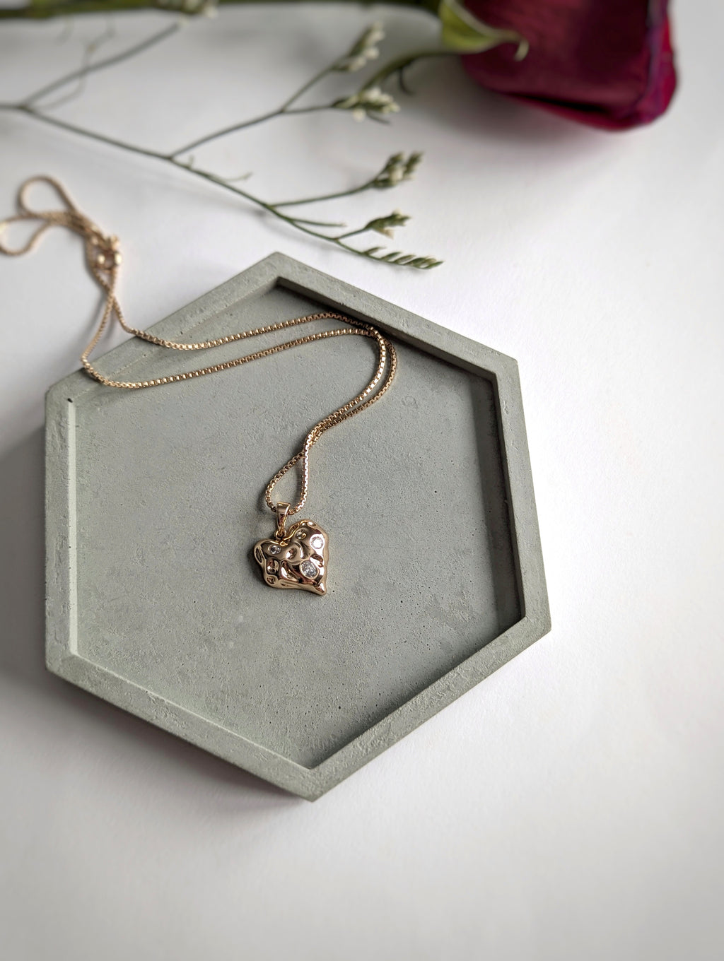 Collier Cœur de Lune