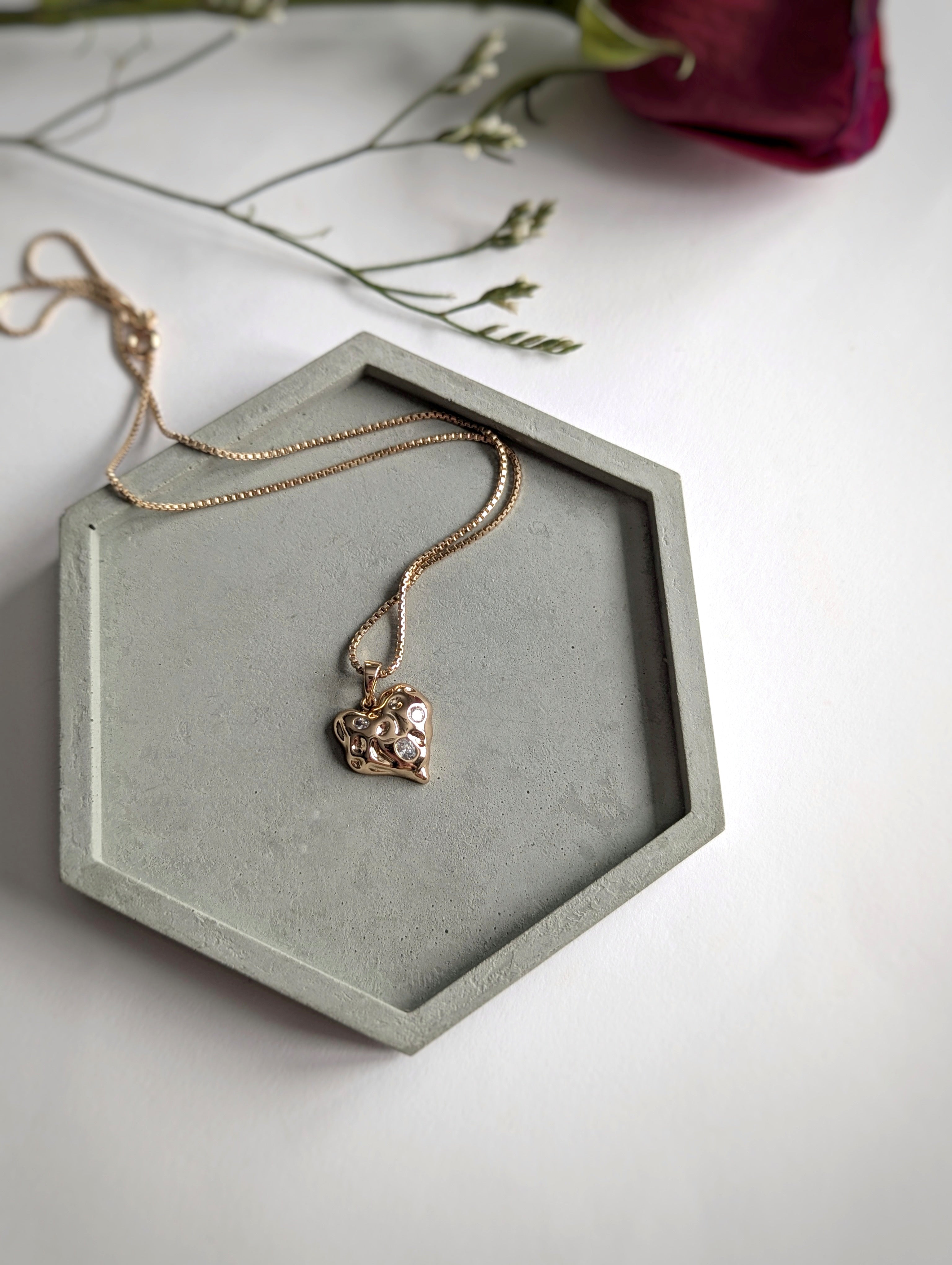 Collier Cœur de Lune