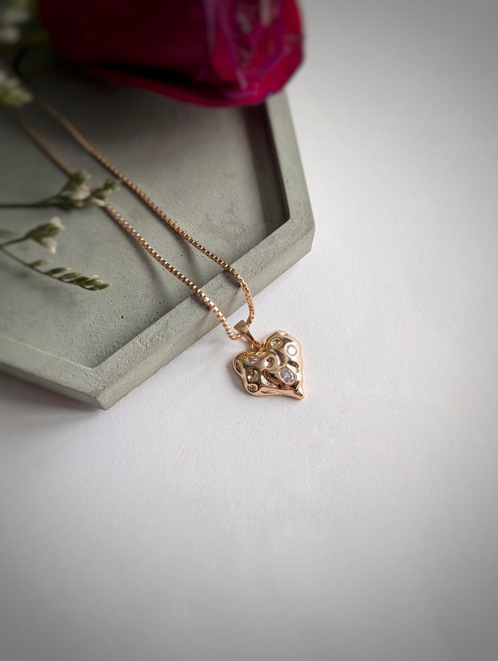 Collier Cœur de Lune