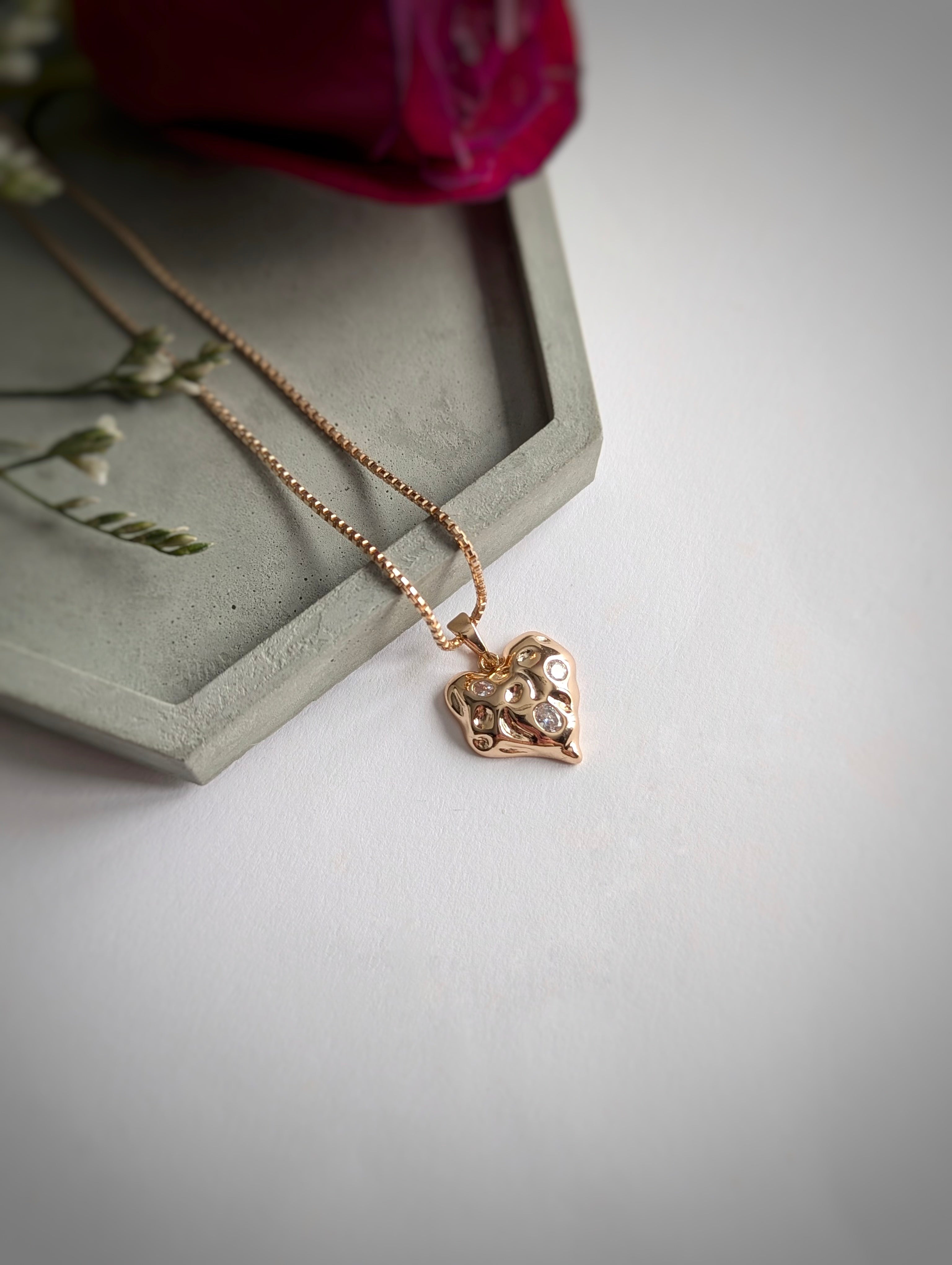 Collier Cœur de Lune