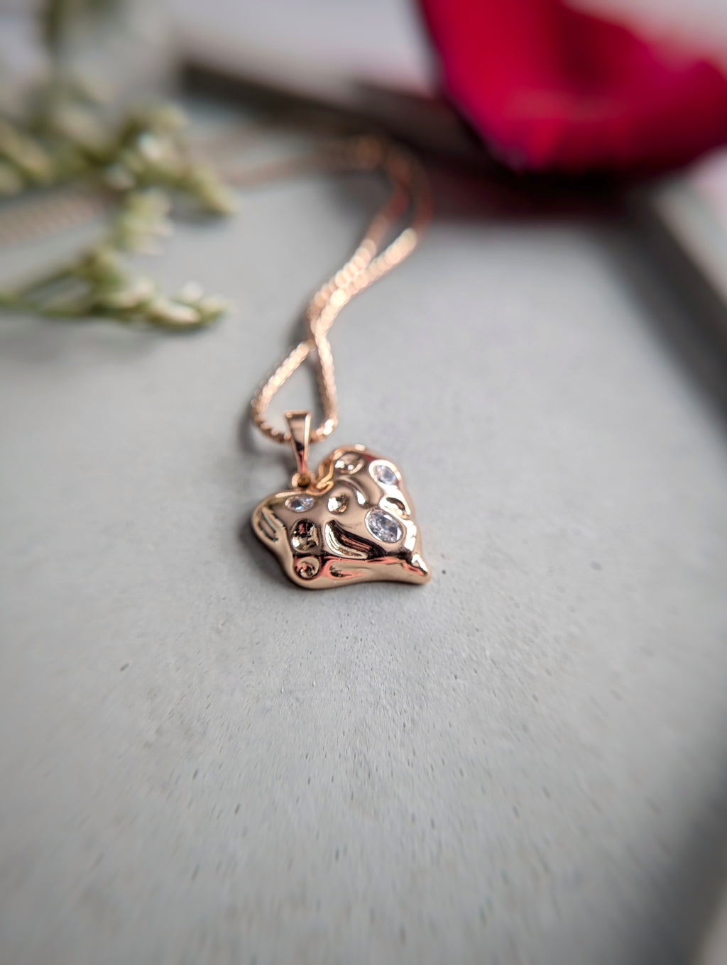 Collier Cœur de Lune