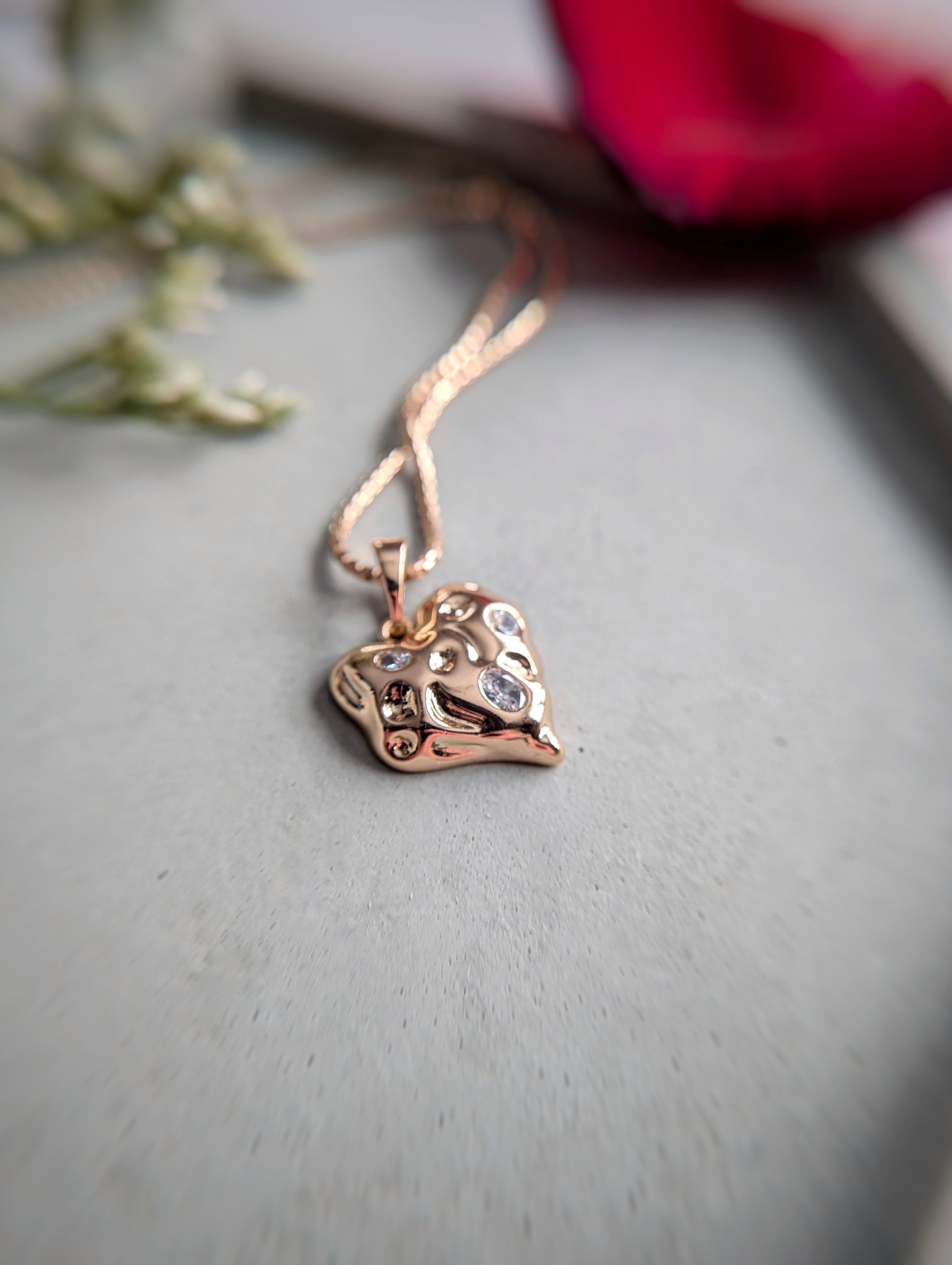 Collier Cœur de Lune