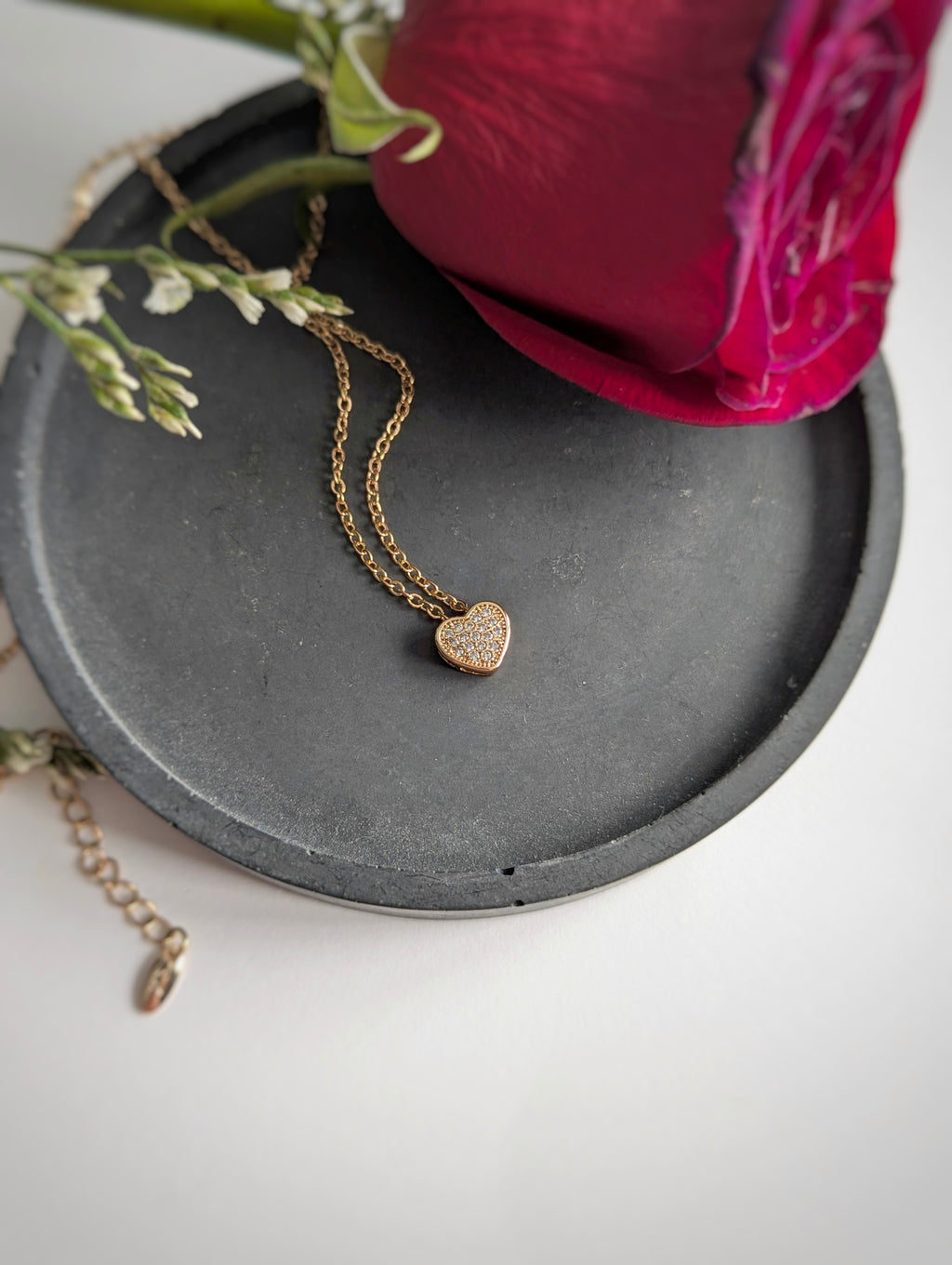 Collier Cœur de Cristal